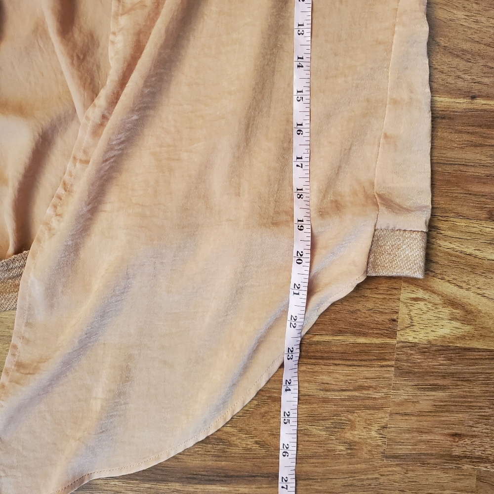 h.i.p Jacket Size Large Open Front Gold - Picture 6 of 6